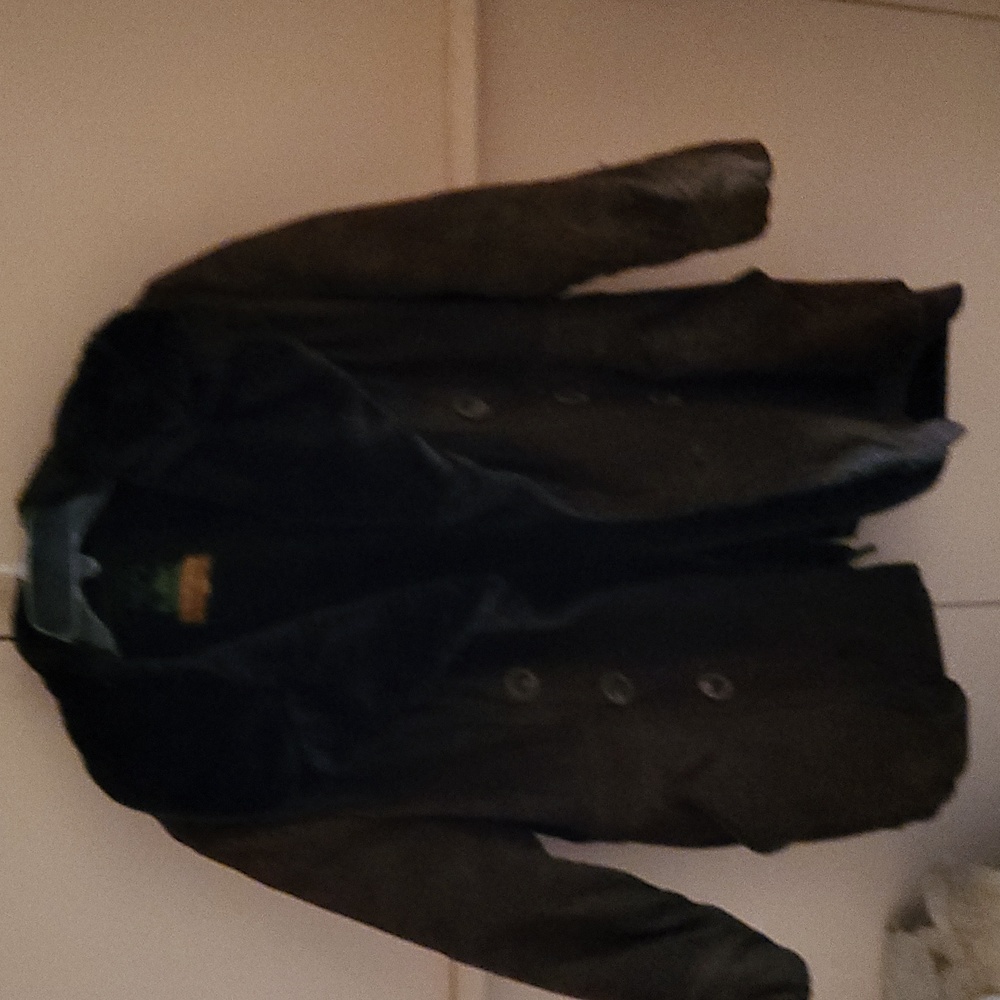imported suede leather coat by grais